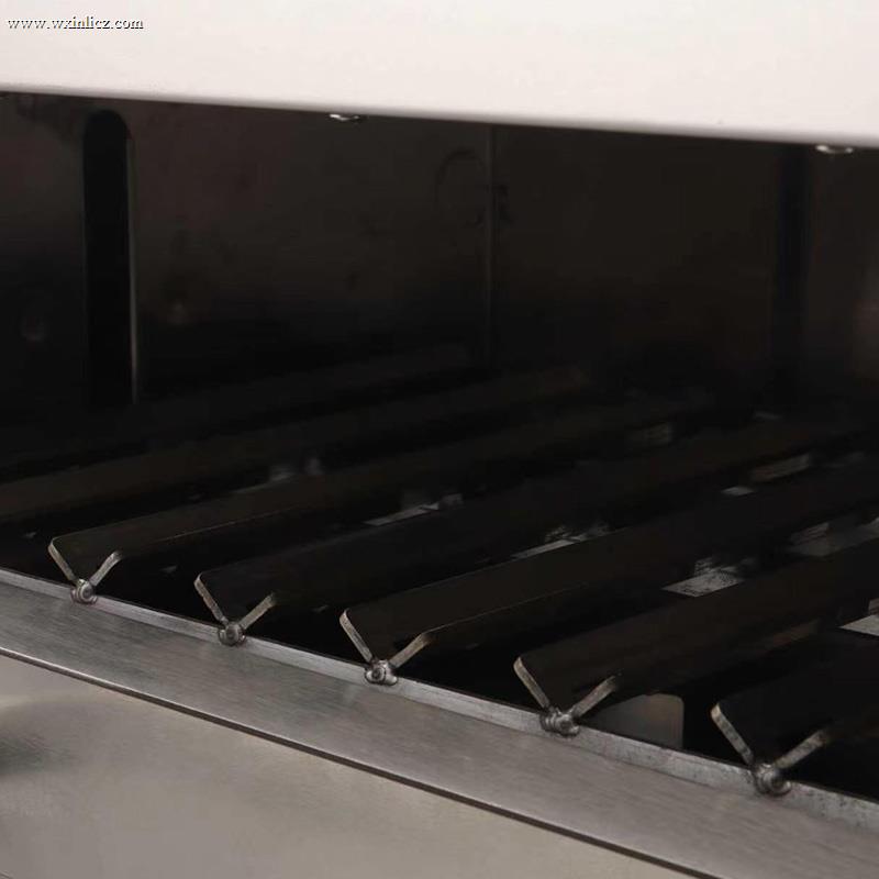 Stainless Steel Commercial Natural Gas/LPG Steak Contact Grill Kitchen Machine