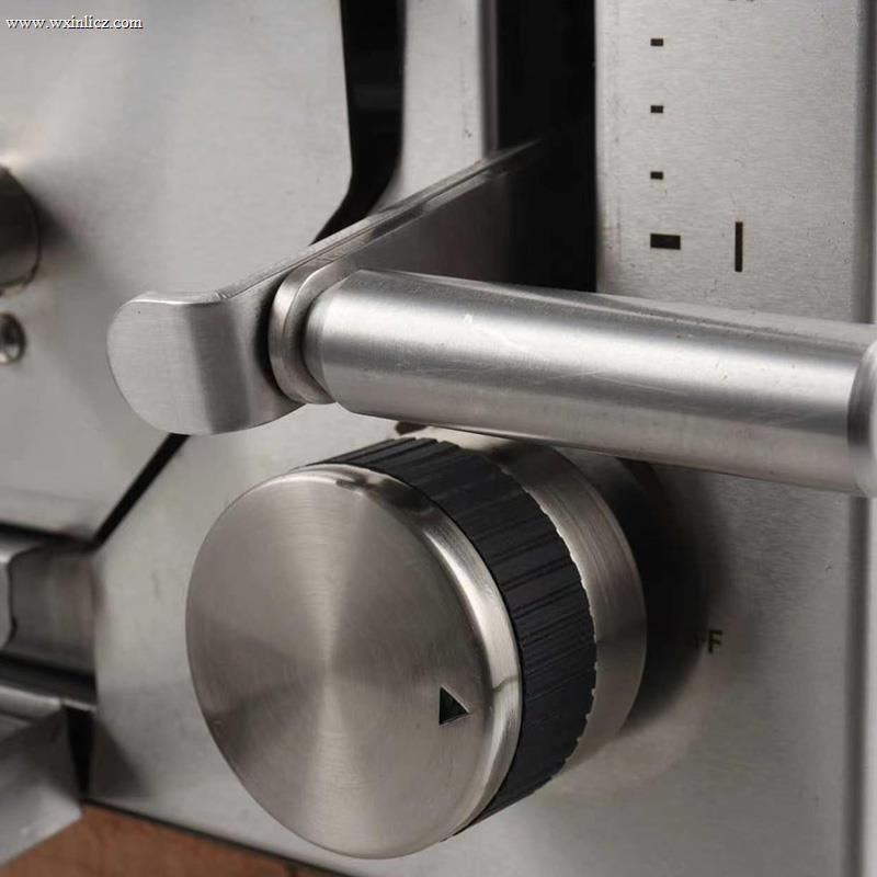 Stainless Steel Commercial Natural Gas/LPG Steak Contact Grill Kitchen Machine