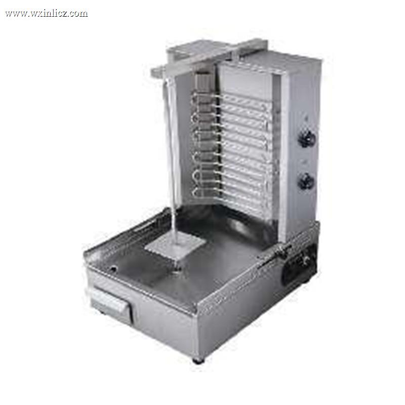 Stainless Steel Commercial Electric Shawarma Grill Kitchen Machine