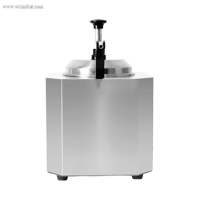 Stainless Steel Commercial Kitchen Electric Cheese Sauce Warmer With Pump