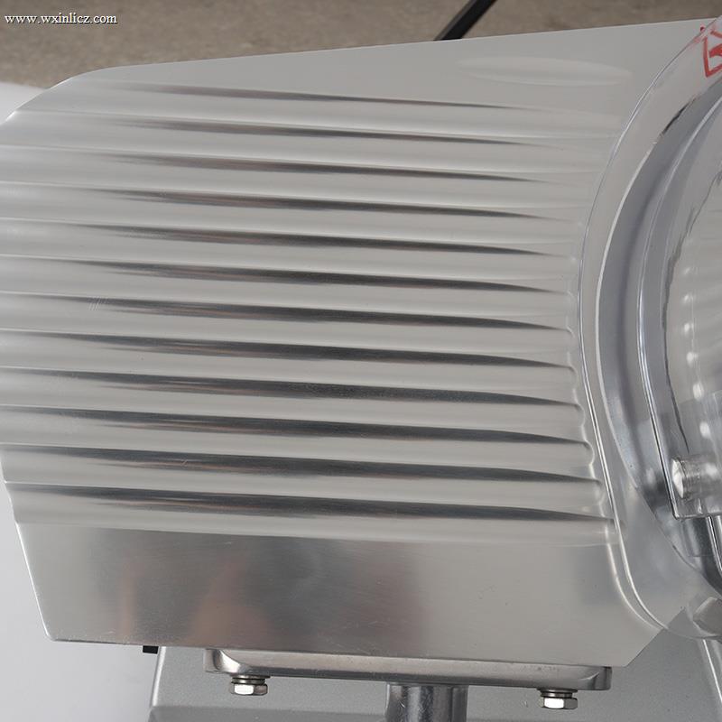 Die-casting Aluminum Alloy and Body Painted Stainless Steel Commercial Restaurant Meat Slicing Machine