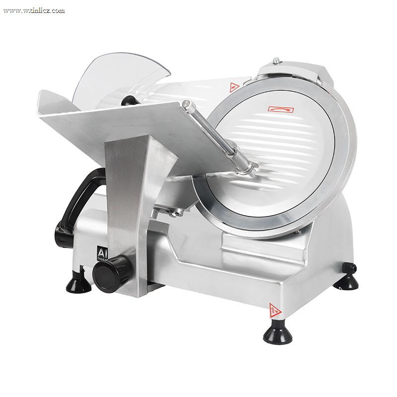 Aluminum Magnesium Alloy and Anodized Stainless Steel Commercial Restaurant Meat Slicing Machine