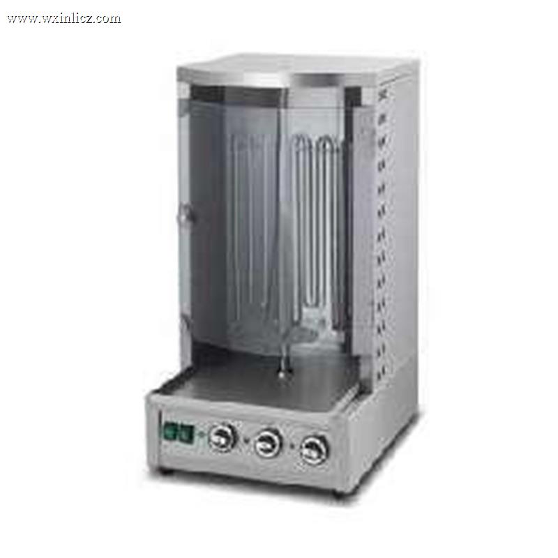 Stainless Steel Commercial Electric Shawarma Grill Kitchen Machine