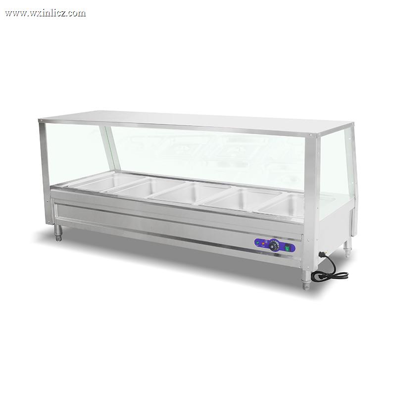 Stainless Steel Commercial Electric Tabletop Bain Marie Kitchen Machine