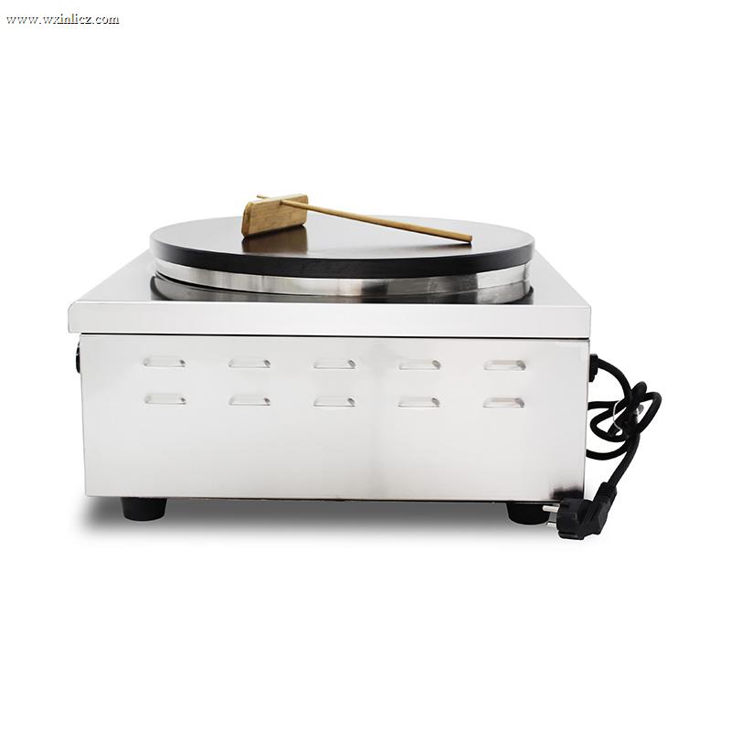 Stainless Steel Teflon Coated Electric Crepe Maker Machine