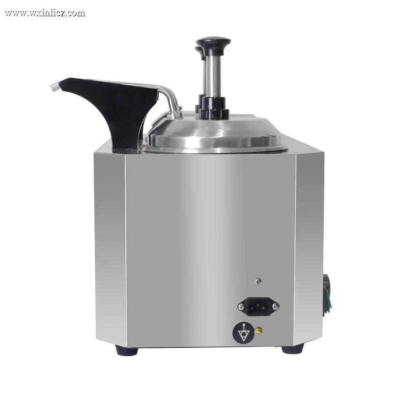 Stainless Steel Commercial Kitchen Electric Cheese Sauce Warmer With Pump