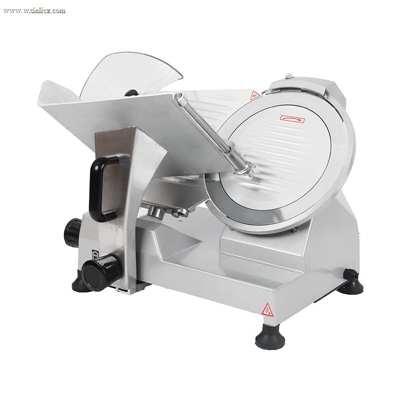 Die-casting Aluminum Alloy and Body Painted Stainless Steel Commercial Restaurant Meat Slicing Machine