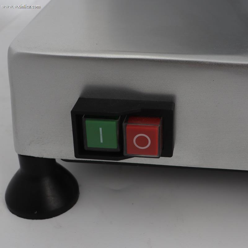 Aluminum Magnesium Alloy and Anodized Stainless Steel Commercial Restaurant Meat Slicing Machine