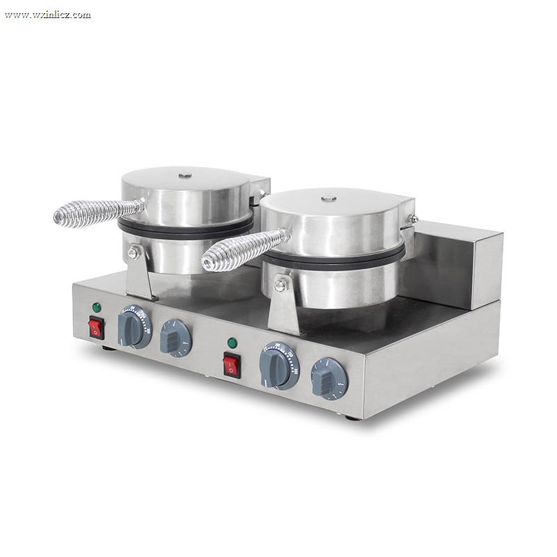 Stainless Steel Commercial Restaurant Electric Waffle Maker Machine