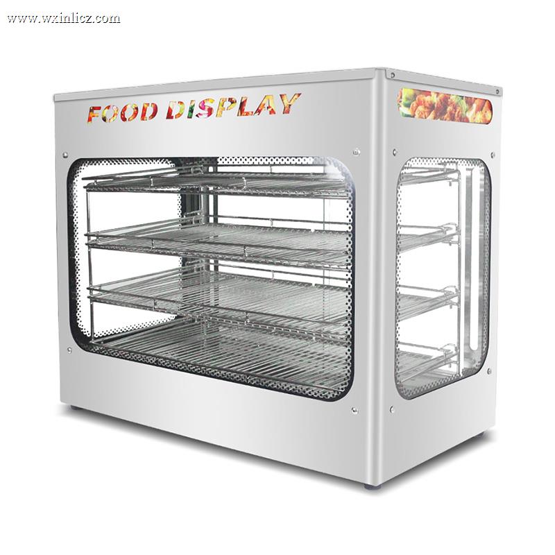 Stainless Steel Commercial Kitchen Electric  Food Display Warmer Machine
