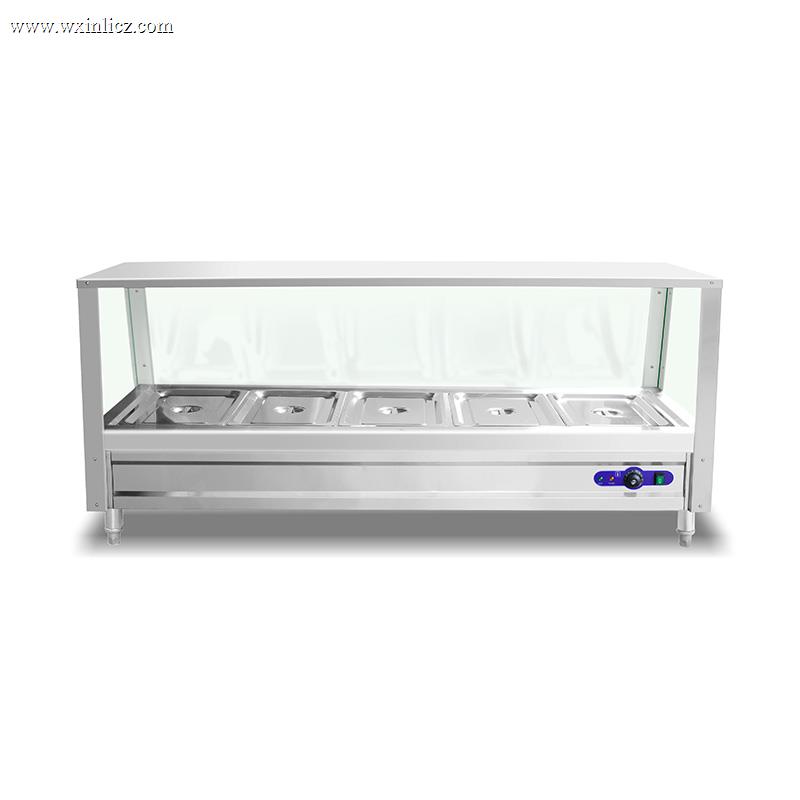 Stainless Steel Commercial Electric Tabletop Bain Marie Kitchen Machine