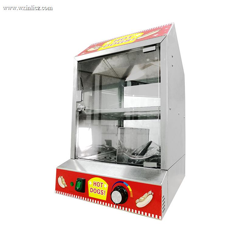 Stainless Steel Commercial Kitchen Hot Dog Warmer Machine