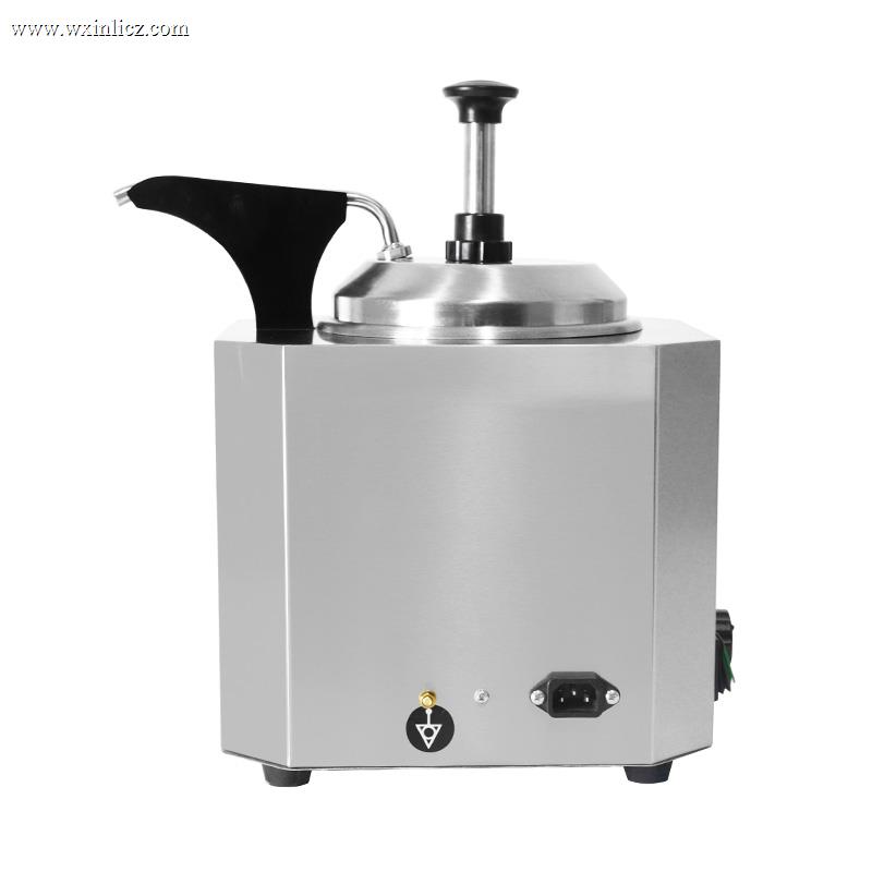 Stainless Steel Commercial Kitchen Electric Cheese Sauce Warmer With Pump