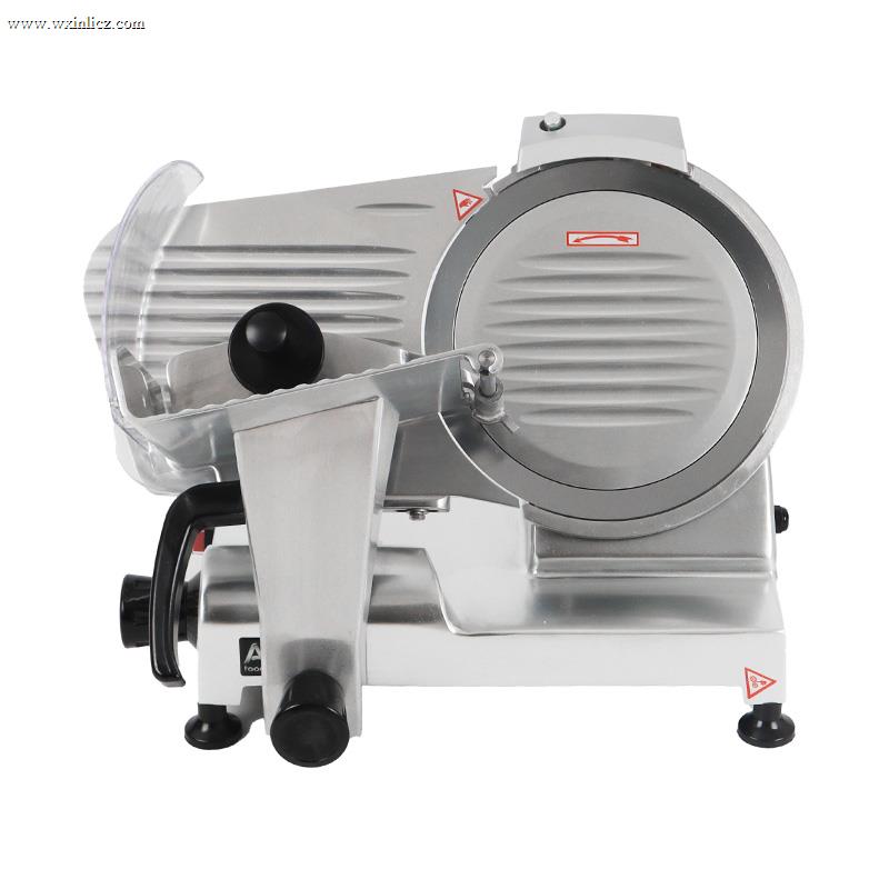 Aluminum Magnesium Alloy and Anodized Stainless Steel Commercial Restaurant Meat Slicing Machine