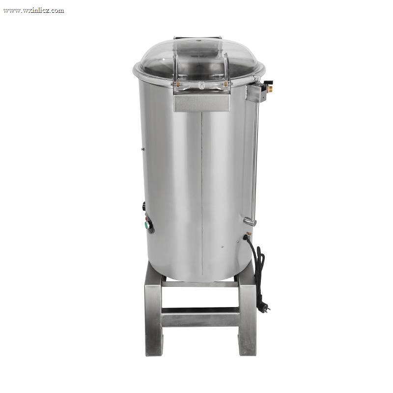 Stainless Steel Commercial Electric Potato Peeler Shellfish Cleaning Kitchen Machine