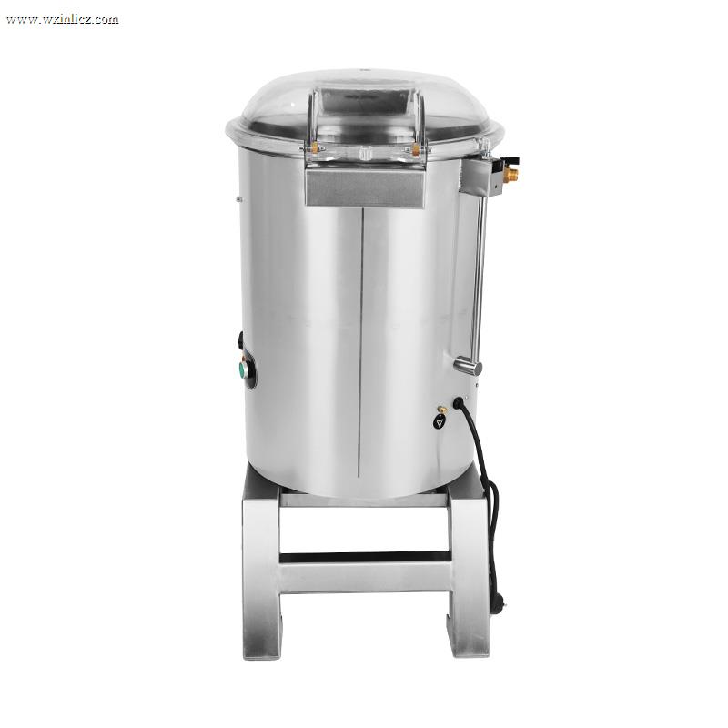 Stainless Steel Commercial Electric Potato Peeler Shellfish Cleaning Kitchen Machine
