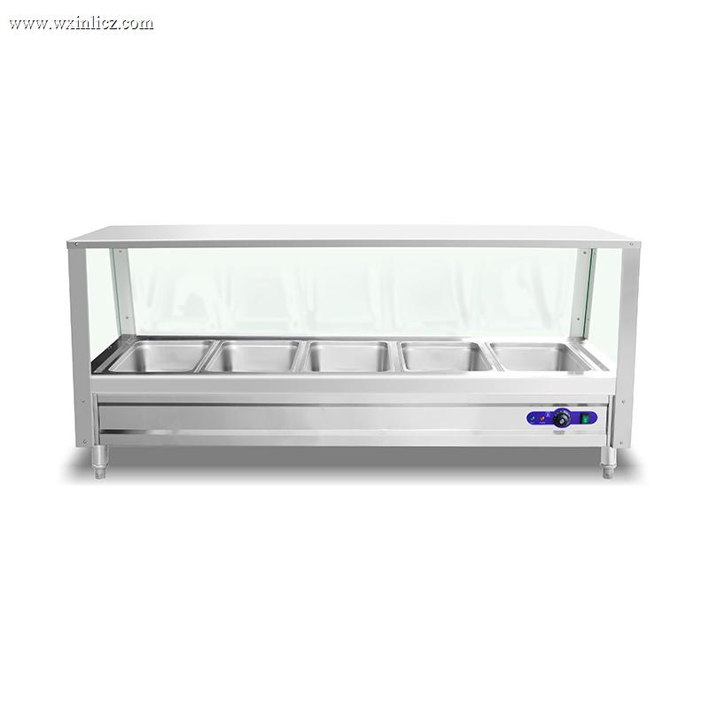 Stainless Steel Commercial Electric Tabletop Bain Marie Kitchen Machine