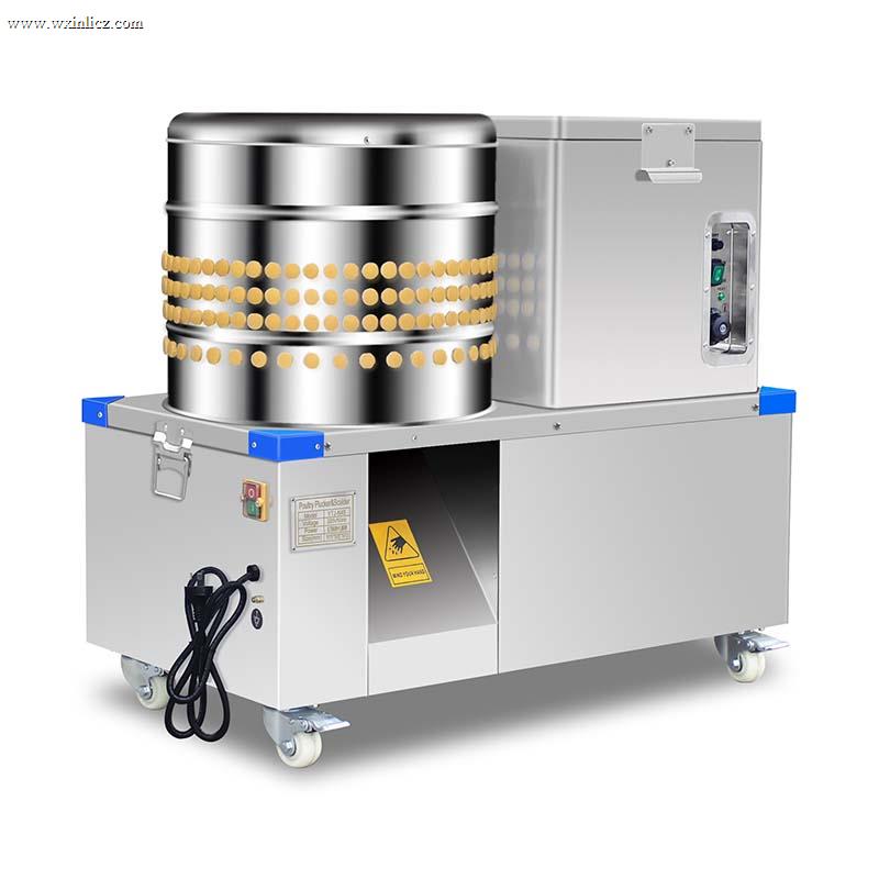 Stainless Steel Electric Chicken Scalder and Plucker for Poultry Processing