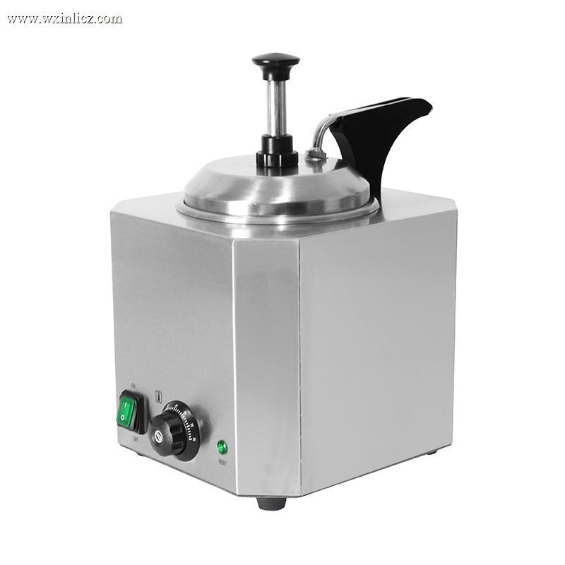 Stainless Steel Commercial Kitchen Electric Cheese Sauce Warmer With Pump