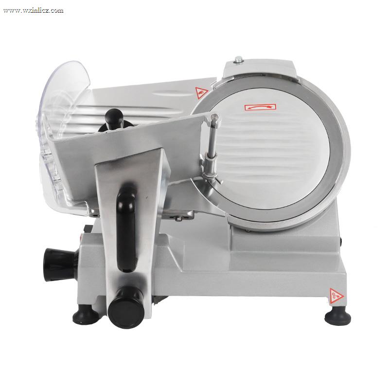 Die-casting Aluminum Alloy and Body Painted Stainless Steel Commercial Restaurant Meat Slicing Machine