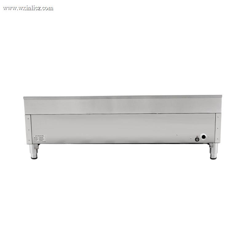 Natural Gas/LPG Lava Rock Grill With Burners Outdoor Indoor Kitchen Machine