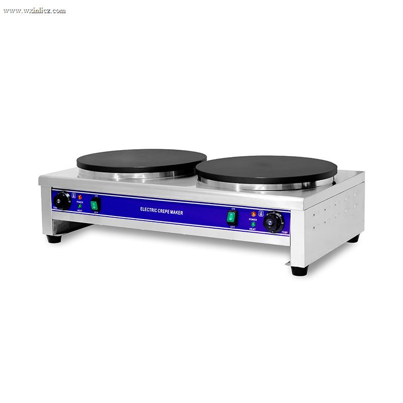 Stainless Steel Teflon Coated Electric Crepe Maker Machine