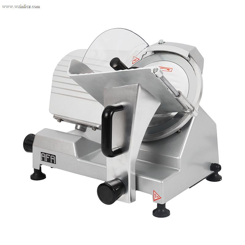 Die-casting Aluminum Alloy and Body Painted Stainless Steel Commercial Restaurant Meat Slicing Machine