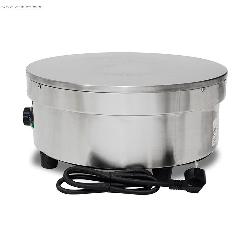 Stainless Steel Teflon Coated Electric Crepe Maker Machine