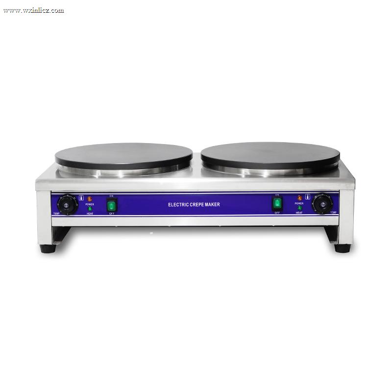 Stainless Steel Teflon Coated Electric Crepe Maker Machine