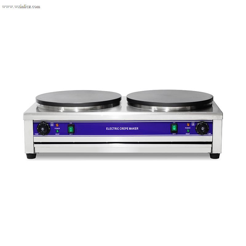 Stainless Steel Teflon Coated Electric Crepe Maker Machine