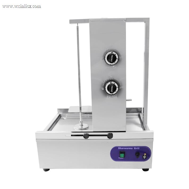 Stainless Steel Commercial Natural Gas/LPG Shawarma Grill Kitchen Machine