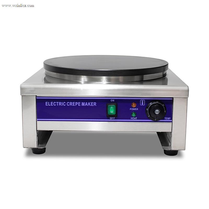 Stainless Steel Teflon Coated Electric Crepe Maker Machine