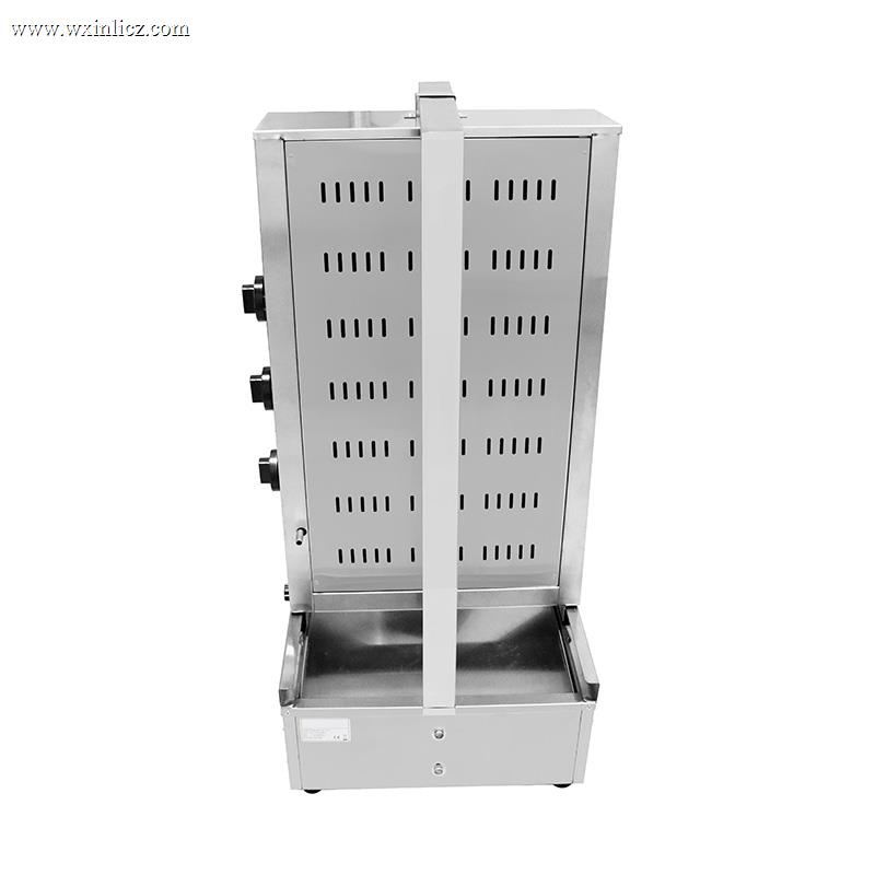 Stainless Steel Commercial Natural Gas/LPG Shawarma Grill Kitchen Machine
