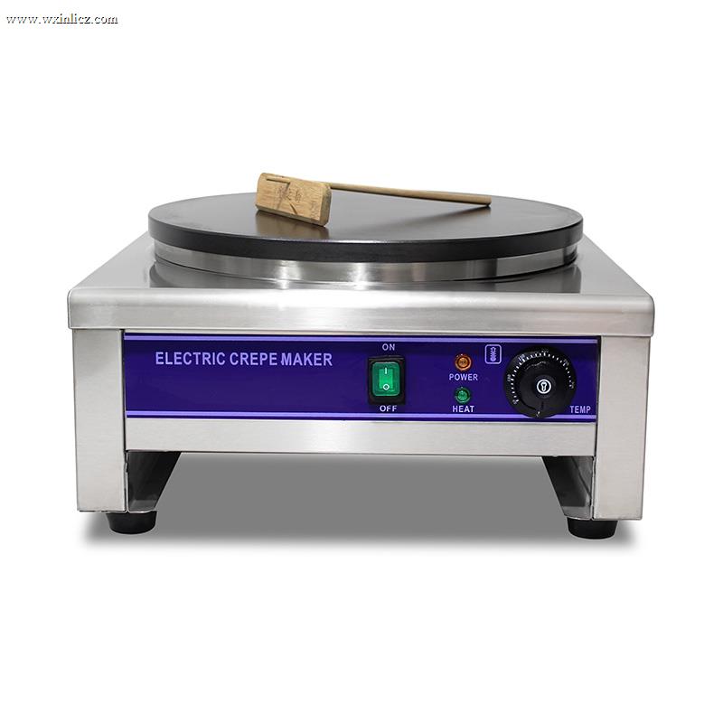 Stainless Steel Teflon Coated Electric Crepe Maker Machine