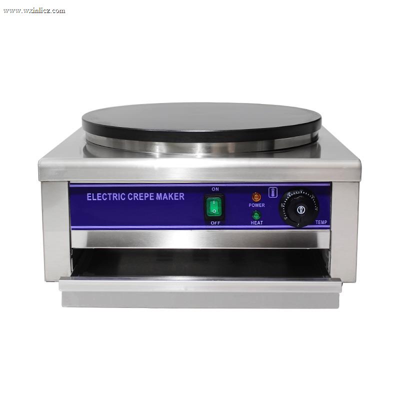 Stainless Steel Teflon Coated Electric Crepe Maker Machine