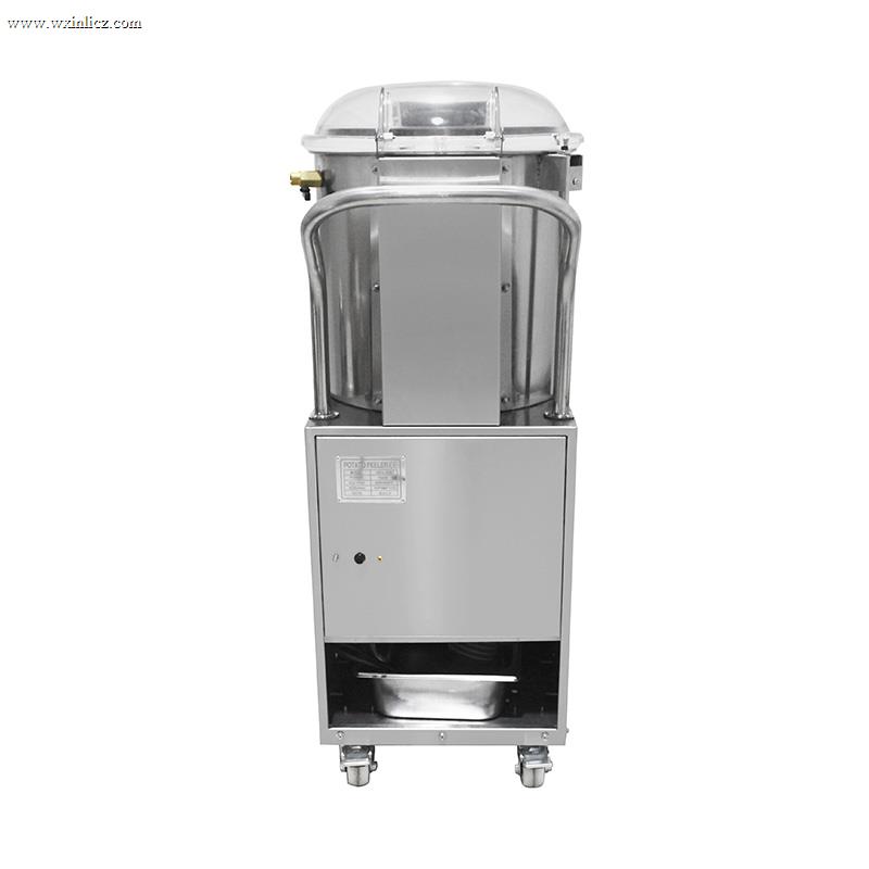 Stainless Steel Commercial Electric Potato Peeler Shellfish Cleaning Kitchen Machine