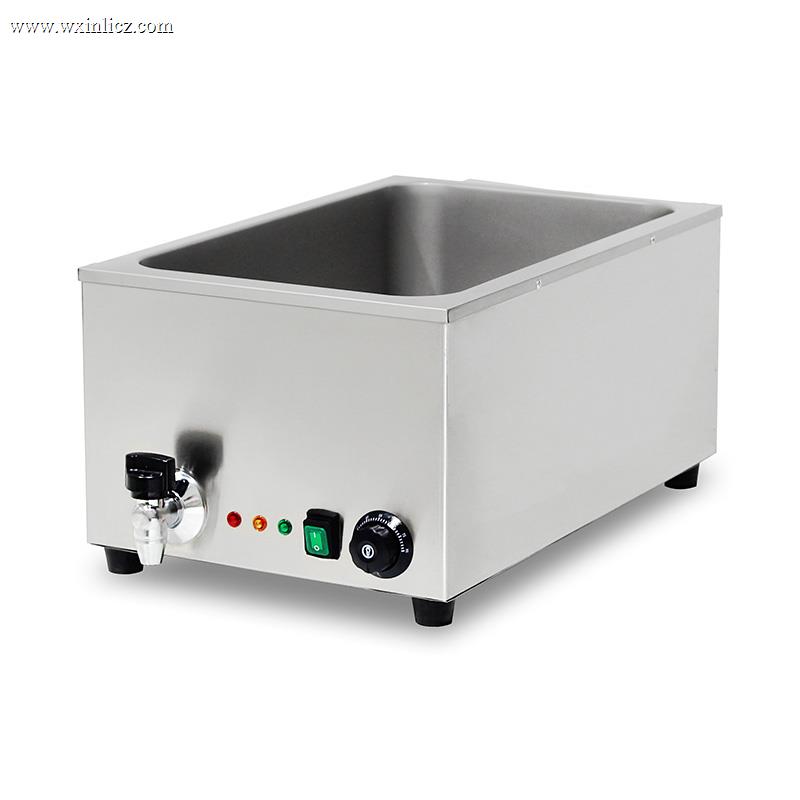 Stainless Steel Commercial Electric Bain Marie Kitchen Machine With Anti-Dry Protective Heater