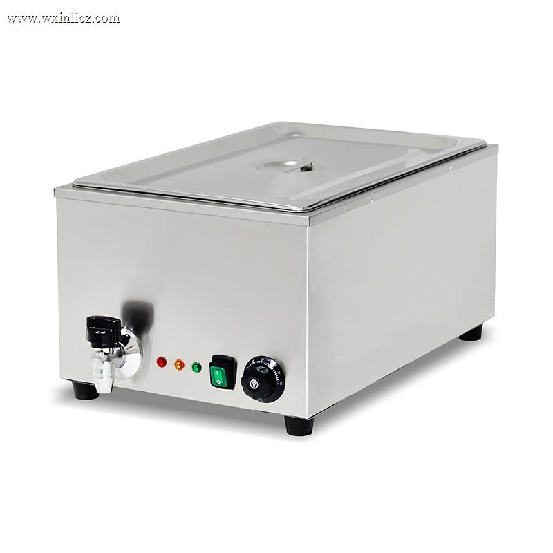 Stainless Steel Commercial Electric Bain Marie Kitchen Machine With Anti-Dry Protective Heater